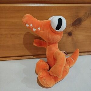 Rainbow Friends Orange Monster Plush Stuffed Animal 8" Tall Small